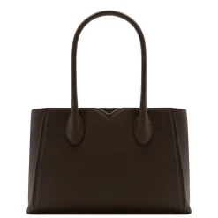 Isabel Bernard Honoré Cloe Midi bruine leren handtas van kalfsleer Flash Sale