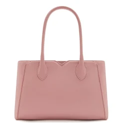 Isabel Bernard Honoré Cloe Midi roze leren handtas van kalfsleer Online
