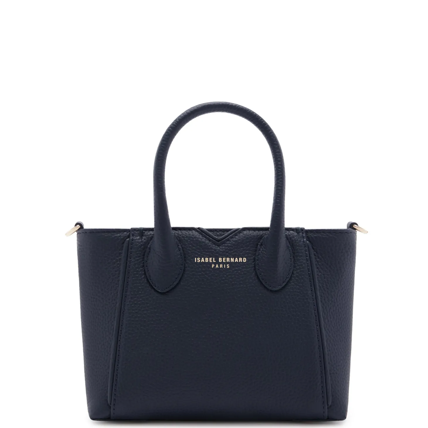 Isabel Bernard Honoré Cloe Mini blauwe leren handtas van kalfsleer Flash Sale