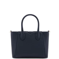 Isabel Bernard Honoré Cloe Mini blauwe leren handtas van kalfsleer Flash Sale