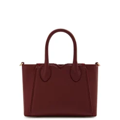 Isabel Bernard Honoré Cloe Mini bordeaux leren handtas van kalfsleer Cheap