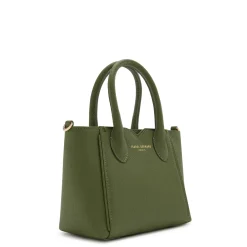 Isabel Bernard Honoré Cloe Mini groene leren handtas van kalfsleer Hot