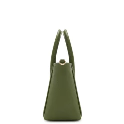 Isabel Bernard Honoré Cloe Mini groene leren handtas van kalfsleer Hot