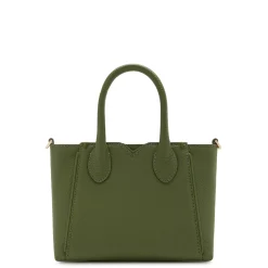 Isabel Bernard Honoré Cloe Mini groene leren handtas van kalfsleer Hot