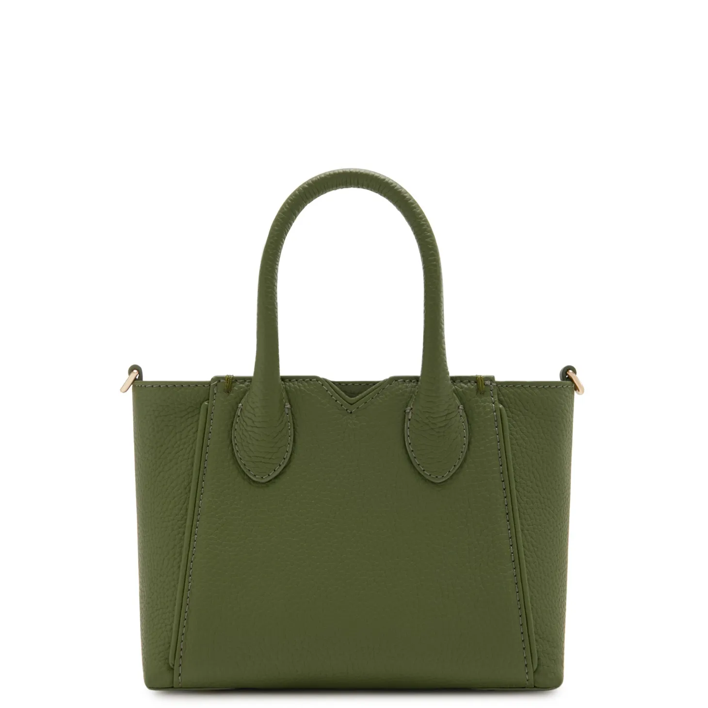 Isabel Bernard Honoré Cloe Mini groene leren handtas van kalfsleer Hot