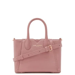 Isabel Bernard Honoré Cloe Mini roze leren handtas van kalfsleer Fashion