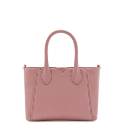 Isabel Bernard Honoré Cloe Mini roze leren handtas van kalfsleer Fashion