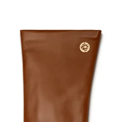 Isabel Bernard Honoré Eleanor cognac leren handschoenen van geitenleer Best Sale