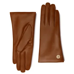 Isabel Bernard Honoré Eleanor cognac leren handschoenen van geitenleer Best Sale