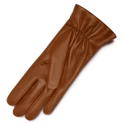 Isabel Bernard Honoré Eleanor cognac leren handschoenen van geitenleer New