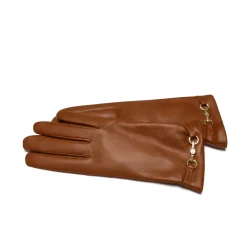 Isabel Bernard Honoré Eleanor cognac leren handschoenen van geitenleer New