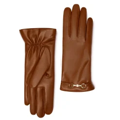 Isabel Bernard Honoré Eleanor cognac leren handschoenen van geitenleer New
