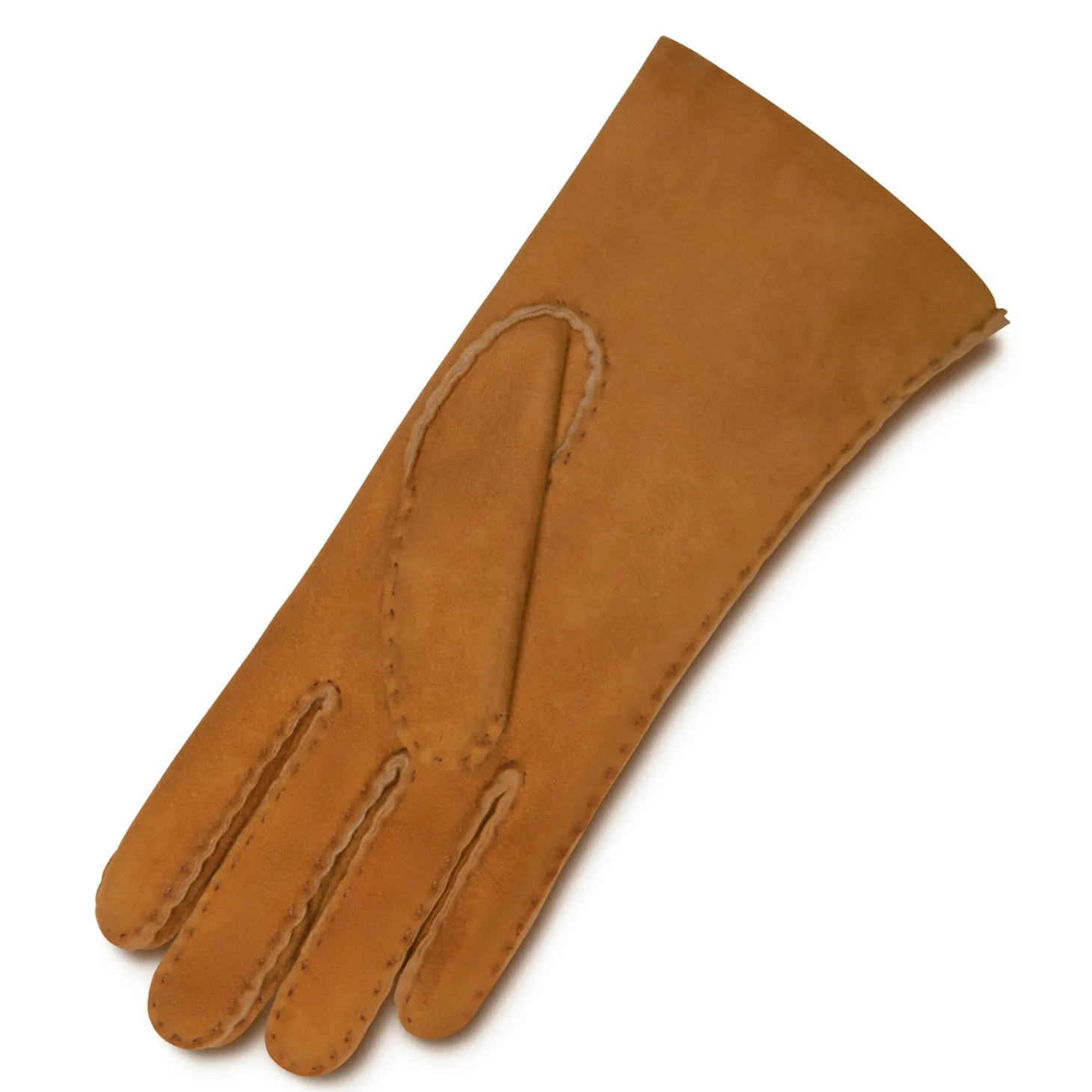 Isabel Bernard Honoré Eleanor cognac leren handschoenen van geitenleer Online