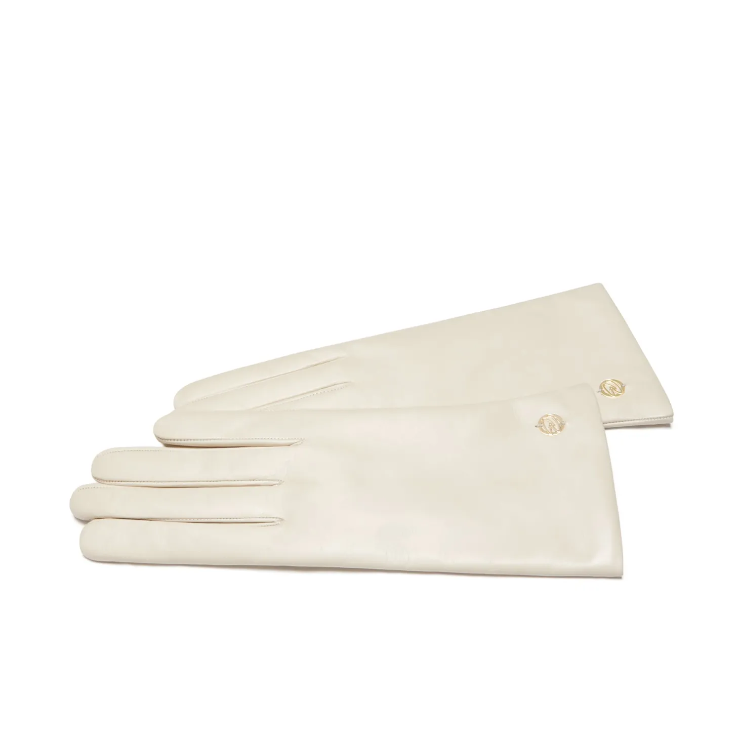 Isabel Bernard Honoré Eleanor crème leren handschoenen van geitenleer Outlet