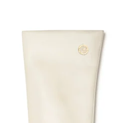 Isabel Bernard Honoré Eleanor crème leren handschoenen van geitenleer Outlet