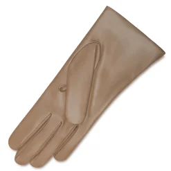 Isabel Bernard Honoré Eleanor taupe leren handschoenen van geitenleer Fashion