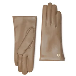 Isabel Bernard Honoré Eleanor taupe leren handschoenen van geitenleer Fashion