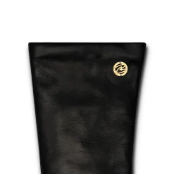 Isabel Bernard Honoré Eleanor zwarte leren handschoenen van geitenleer Flash Sale