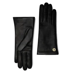 Isabel Bernard Honoré Eleanor zwarte leren handschoenen van geitenleer Flash Sale