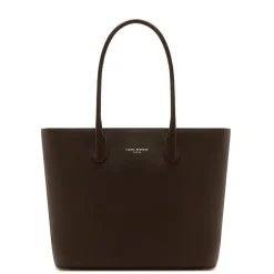 Isabel Bernard Honoré Lysanne bruine leren shopper van kalfsleer New