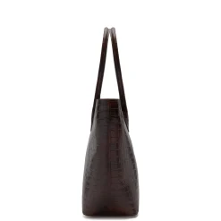Isabel Bernard Honoré Lysanne croco bruine leren shopper van kalfsleer Cheap