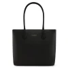 Isabel Bernard Honoré Lysanne zwarte leren shopper van kalfsleer Store