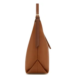Isabel Bernard Honoré Muriel cognac leren schoudertas van kalfsleer Sale