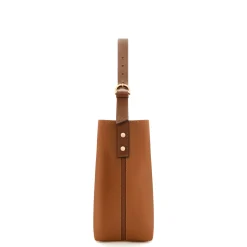 Isabel Bernard Honoré Adriane Midi cognac leren schoudertas van kalfsleer Flash Sale