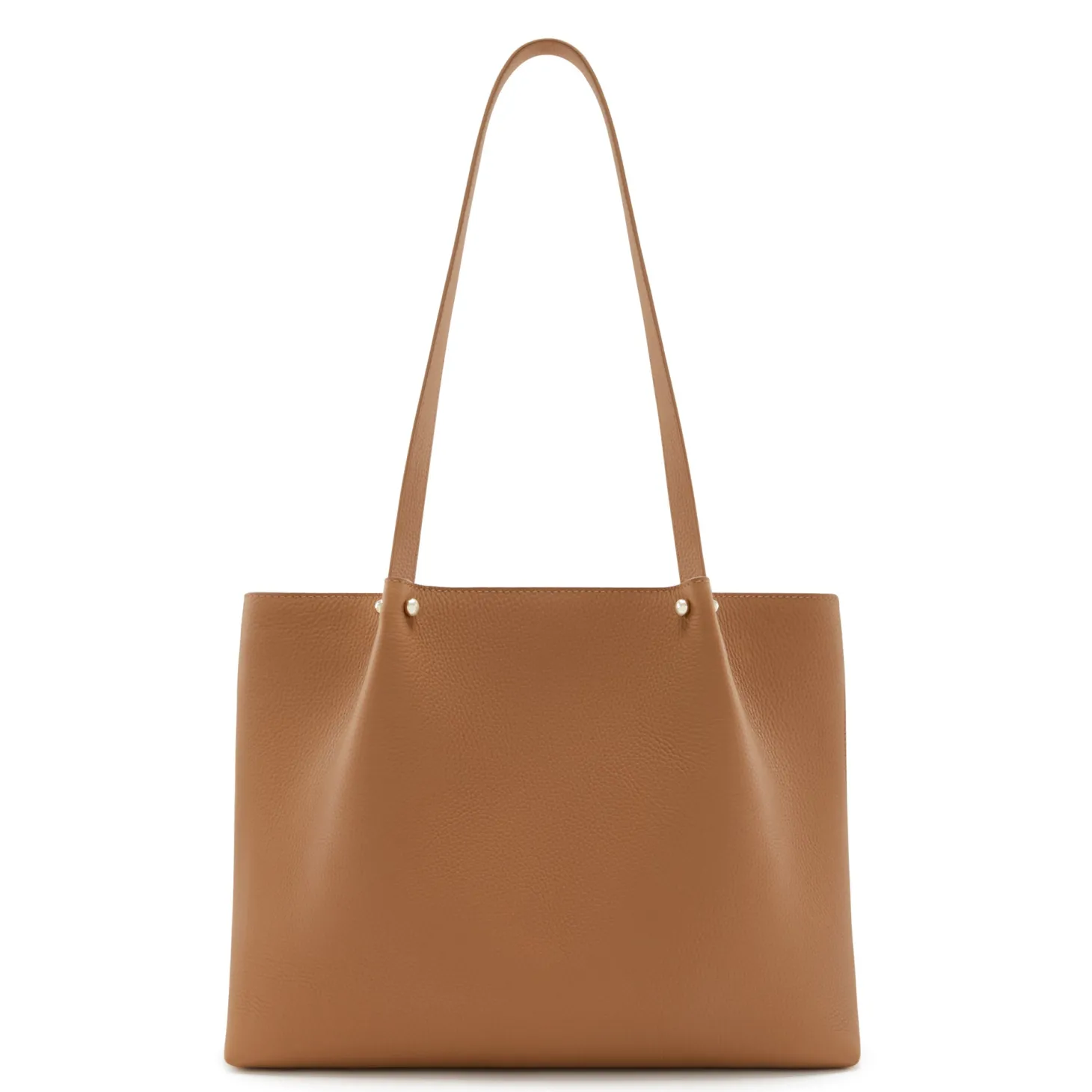Isabel Bernard Honoré Nata camel leren shopper van kalfsleer Cheap