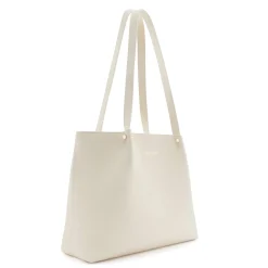 Isabel Bernard Honoré Nata crème leren shopper van kalfsleer Flash Sale