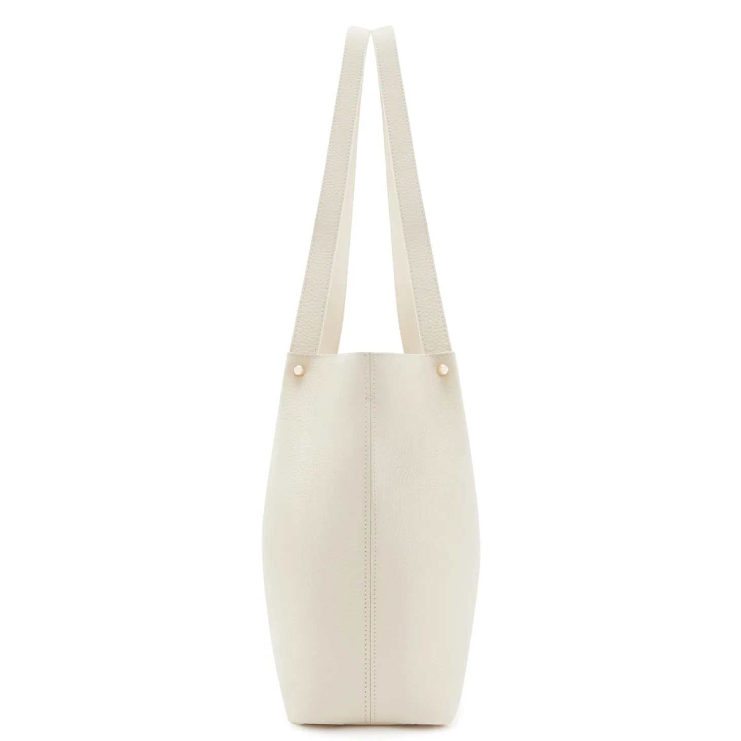 Isabel Bernard Honoré Nata crème leren shopper van kalfsleer Flash Sale