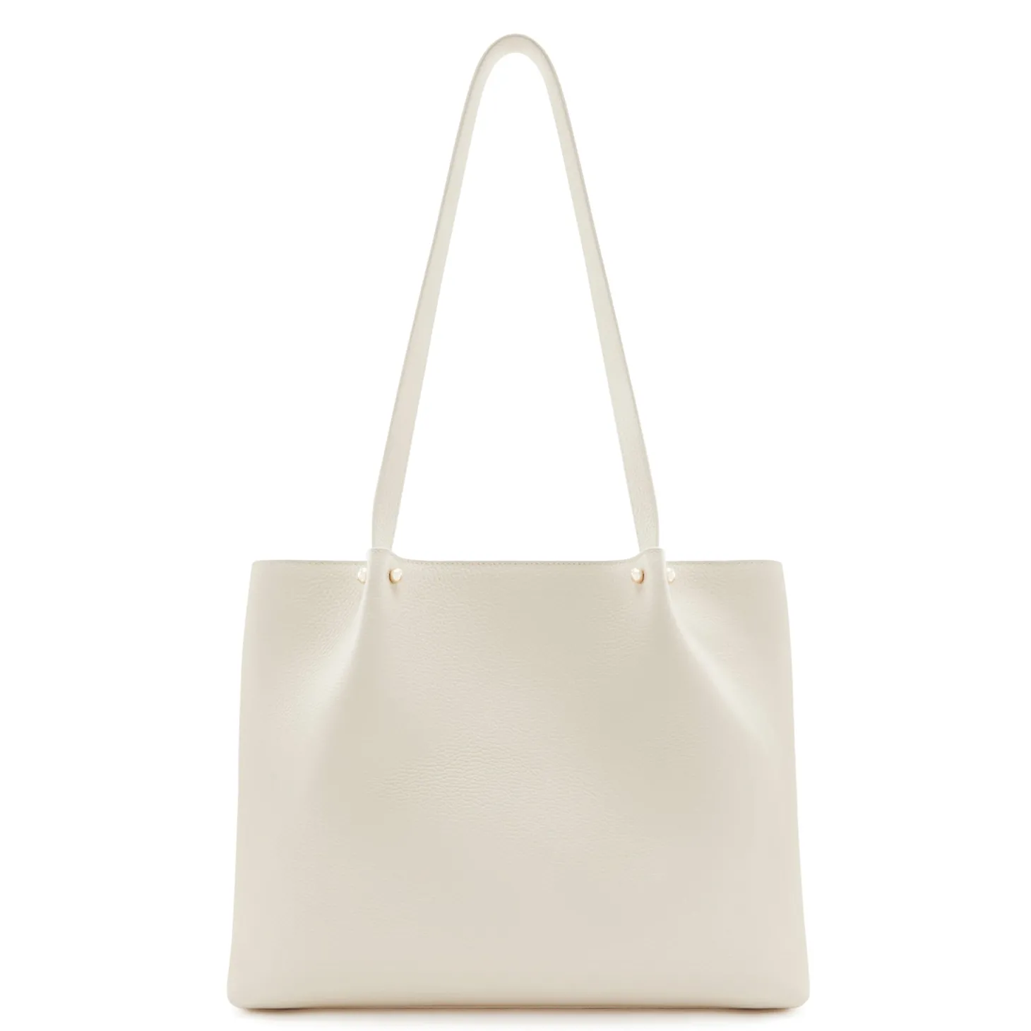 Isabel Bernard Honoré Nata crème leren shopper van kalfsleer Flash Sale