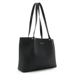 Isabel Bernard Honoré Nata zwarte leren shopper van kalfsleer New