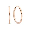 Isabel Bernard La Concorde Cerise 14 karaat rosé gouden creolen 18 mm New