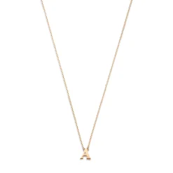 Isabel Bernard La Concorde Chloé 14 karaat rosé gouden initial collier met letter Outlet
