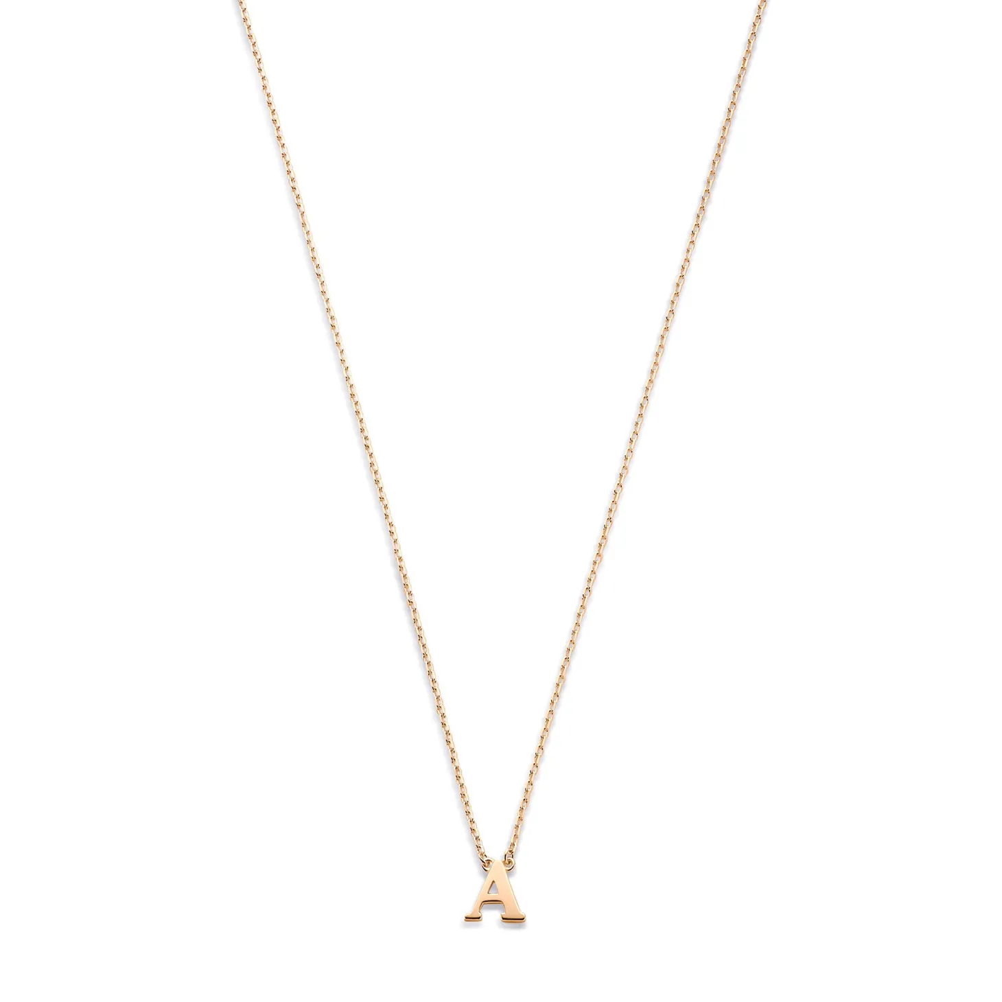 Isabel Bernard La Concorde Chloé 14 karaat rosé gouden initial collier met letter Outlet
