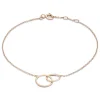 Isabel Bernard La Concorde Loulou 14 karaat rosé gouden armband met ringetjes Best Sale