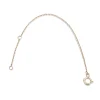 Isabel Bernard La Concorde Nicole 14 karaat rosé gouden collier verlengstuk Best Sale