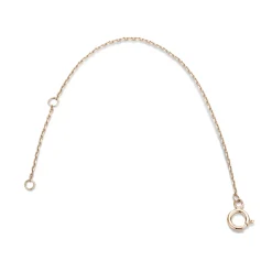 Isabel Bernard La Concorde Nicole 14 karaat rosé gouden collier verlengstuk Best Sale