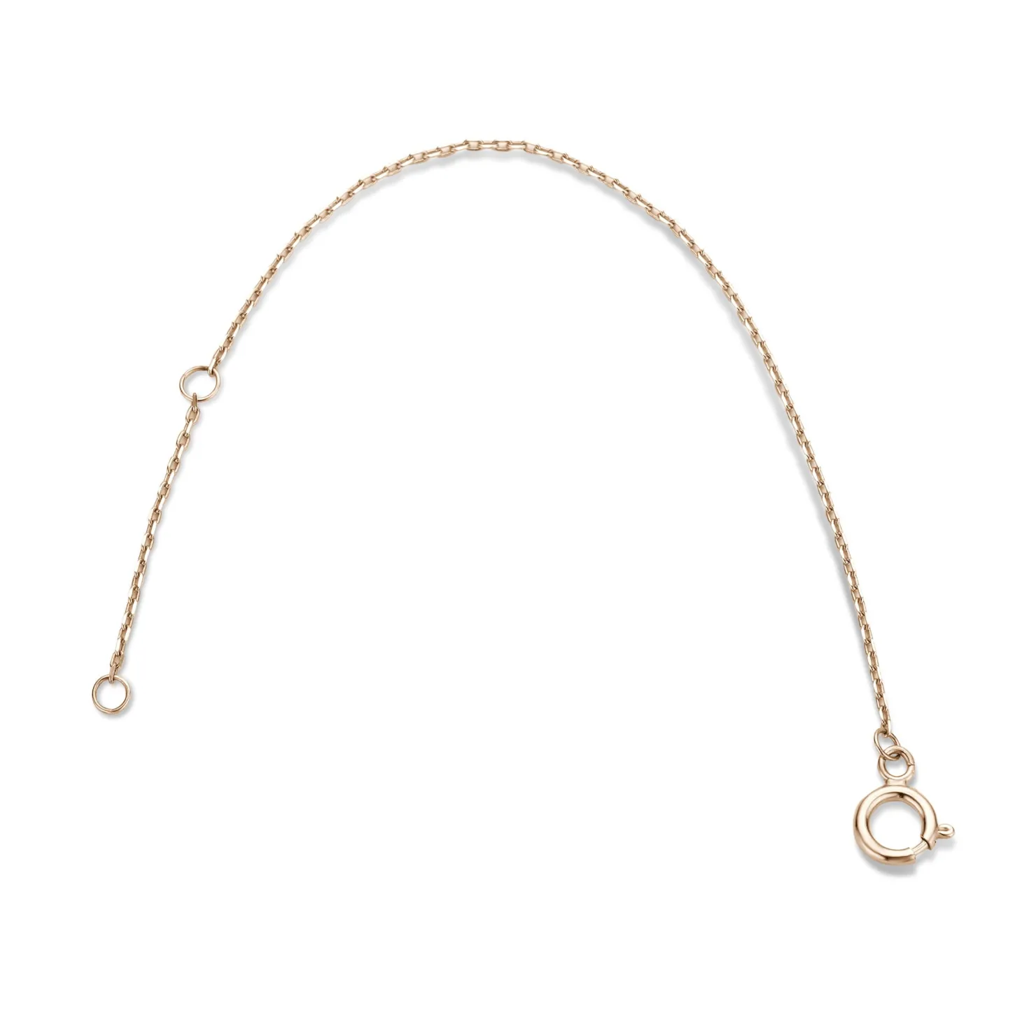 Isabel Bernard La Concorde Nicole 14 karaat rosé gouden collier verlengstuk Best Sale