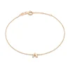Isabel Bernard La Concorde Rachel 14 karaat rosé gouden initial armband met letter Sale