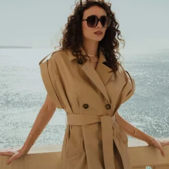 Isabel Bernard La Villette Rene bruin tortoise vierkante zonnebril met bruine gradient glazen Cheap