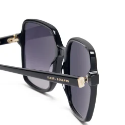 Isabel Bernard La Villette Rene zwarte vierkante zonnebril met zwarte gradient glazen Flash Sale
