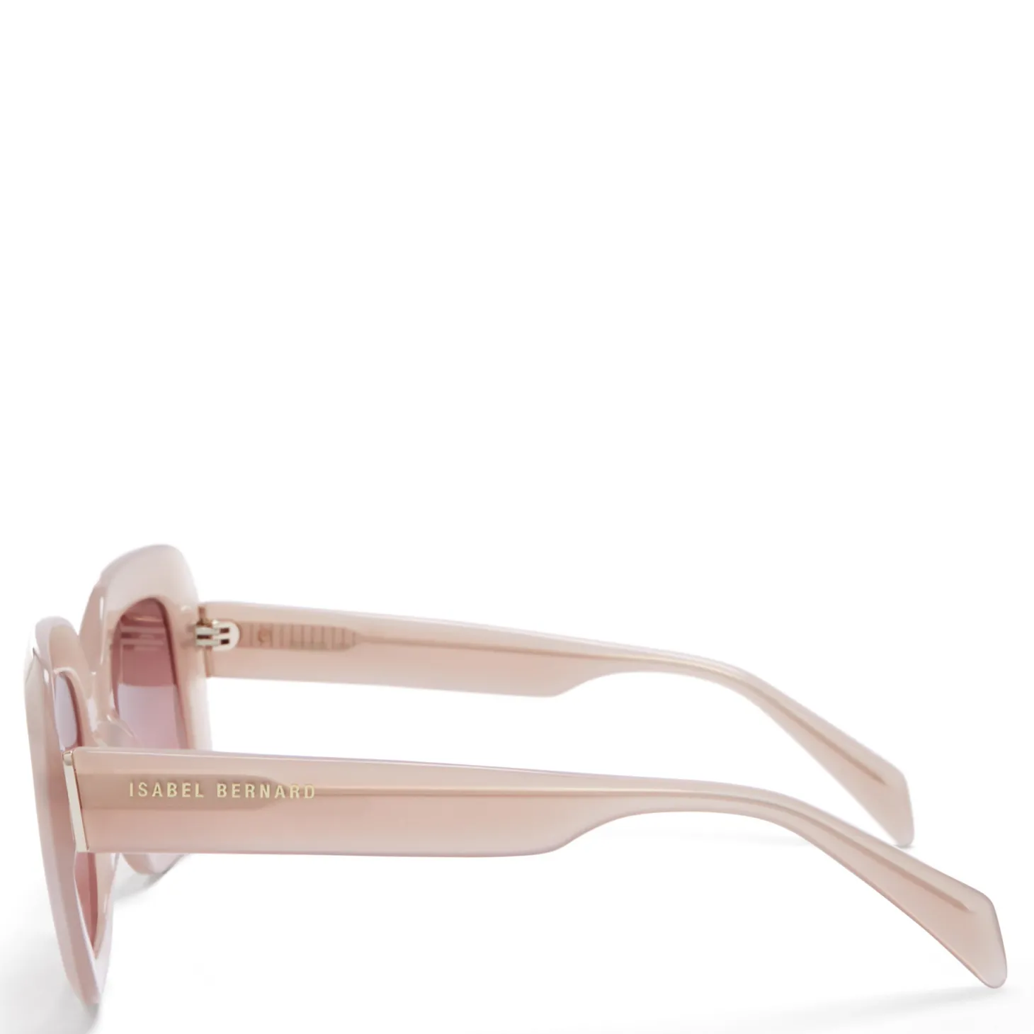 Isabel Bernard La Villette Rive zacht roze vierkante zonnebril Shop