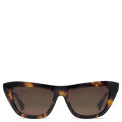Isabel Bernard La Villette Roselin bruin tortoise cat eye zonnebril met bruine glazen Best Sale