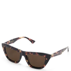 Isabel Bernard La Villette Roselin bruin tortoise cat eye zonnebril met bruine glazen Outlet