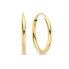 Isabel Bernard Le Marais Cerise 14 karaat gouden creolen 16 mm Online