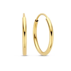 Isabel Bernard Le Marais Cerise 14 karaat gouden creolen 16 mm Online