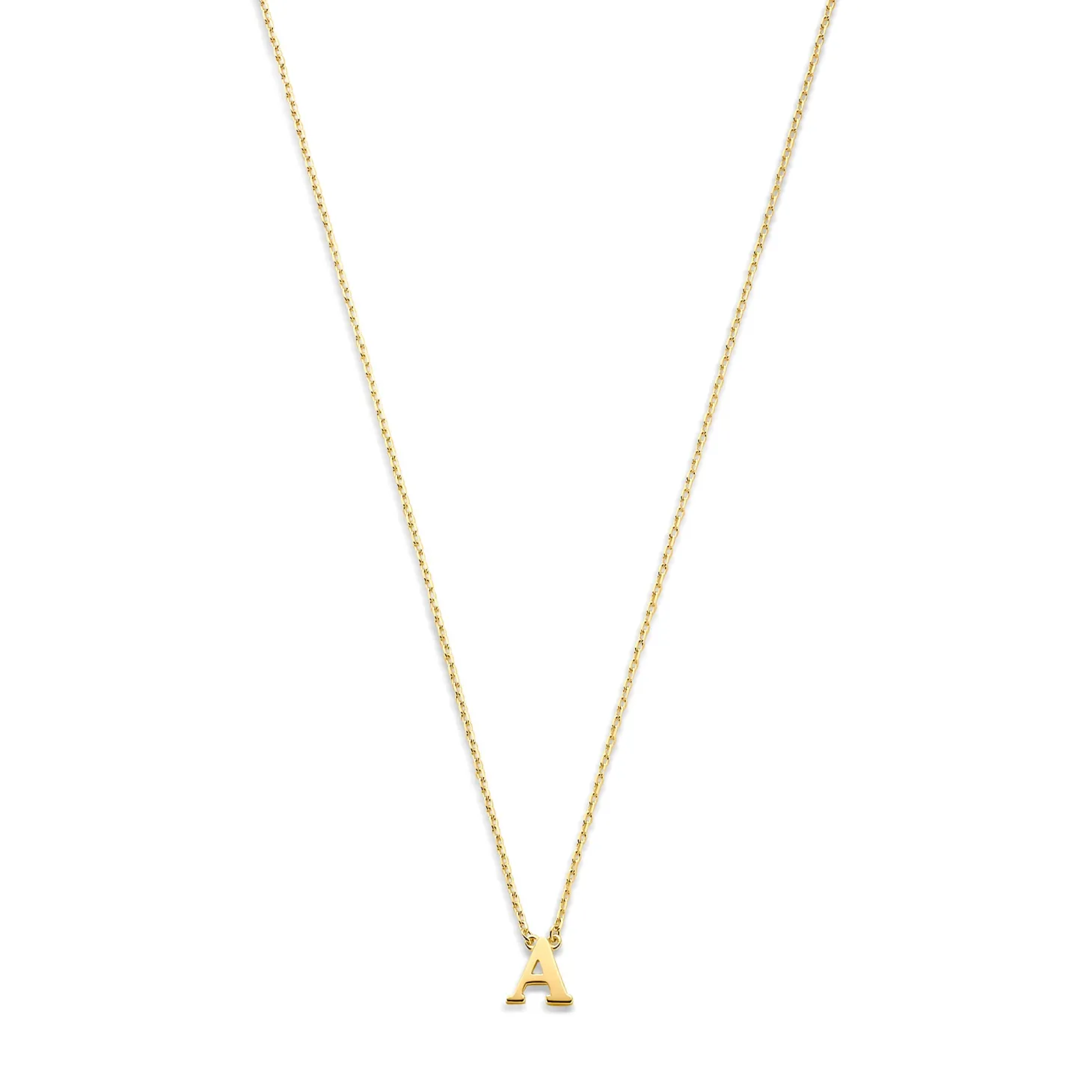 Isabel Bernard Le Marais Chloé 14 karaat gouden initial ketting met letter Discount