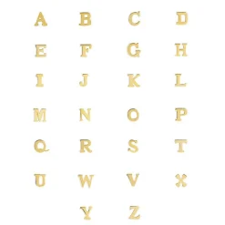 Isabel Bernard Le Marais Chloé 14 karaat gouden initial ketting met letter Discount
